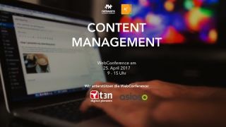 Aufzeichnung der WebConference "Content Management" vom 25.04.2017