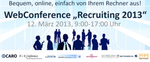 WebConference Recruiting 2013